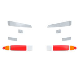 1/24 Lights Lenses for Seiji Nissan S14 Kouki