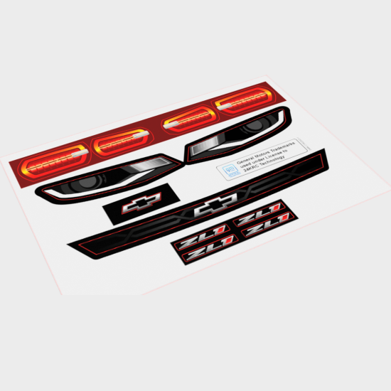 Camaro ZL1 Sticker Sheet