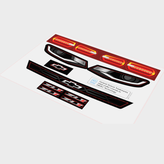 Camaro ZL1 Sticker Sheet