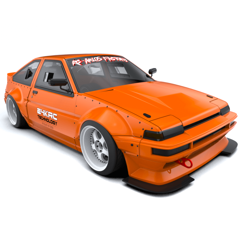 GR WORKS AE86 D-Works Wide Kit