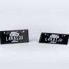 USA License Plate Embossed Type One