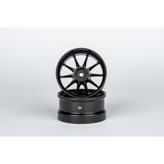 ATRO WORKS CE28 Offset 6mm Black Stallion (2pcs)