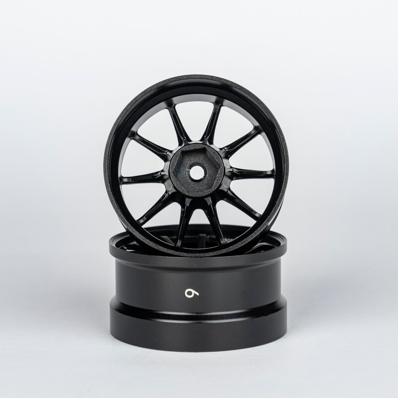 ATRO WORKS CE28 Offset 6mm Black Stallion (2pcs)