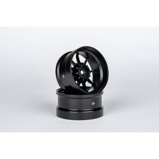 ATRO WORKS CE28 Offset 6mm Black Stallion (2pcs)