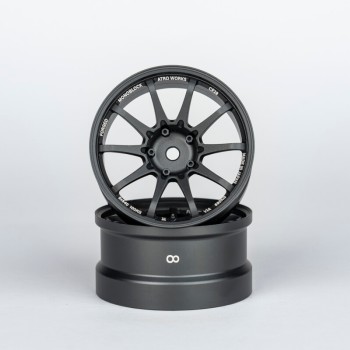 ATRO WORKS CE28 Offset 8mm Gayeway Grey (2pcs)