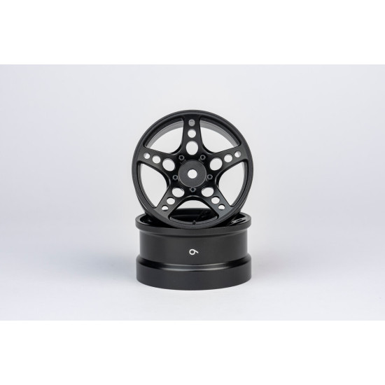 ATRO WORKS R-FIGHTER Offset 6mm Black Stallion (2pcs)