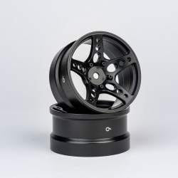 ATRO WORKS R-FIGHTER Offset 6mm Black Stallion (2pcs)