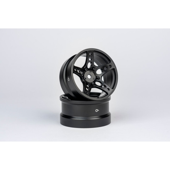 ATRO WORKS R-FIGHTER Offset 6mm Black Stallion (2pcs)