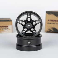 ATRO WORKS R-FIGHTER Offset 8mm Black Stallion (2pcs)