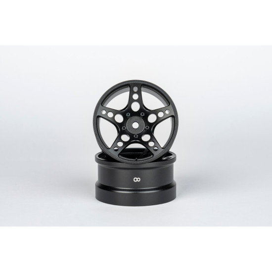 ATRO WORKS R-FIGHTER Offset 8mm Black Stallion (2pcs)