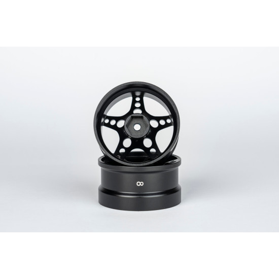 ATRO WORKS R-FIGHTER Offset 8mm Black Stallion (2pcs)