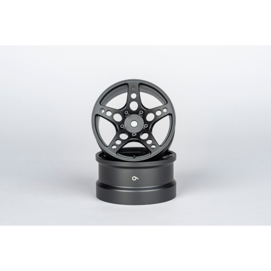 ATRO WORKS R-FIGHTER Offset 6mm Gayeway Grey (2pcs)