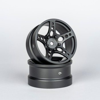 ATRO WORKS R-FIGHTER Offset 6mm Gayeway Grey (2pcs)