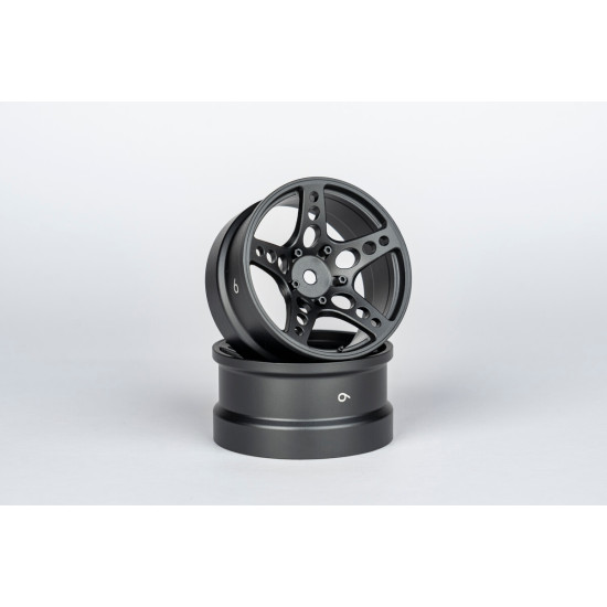 ATRO WORKS R-FIGHTER Offset 6mm Gayeway Grey (2pcs)