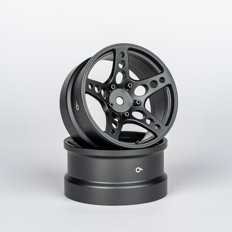 ATRO WORKS R-FIGHTER Offset 6mm Gayeway Grey (2pcs)