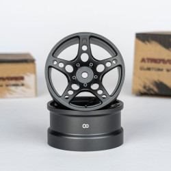 ATRO WORKS R-FIGHTER Offset 8mm Gayeway Grey (2pcs)