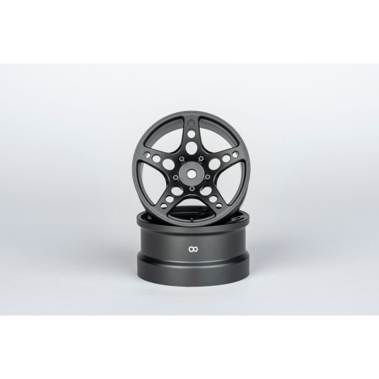 ATRO WORKS R-FIGHTER Offset 8mm Gayeway Grey (2pcs)