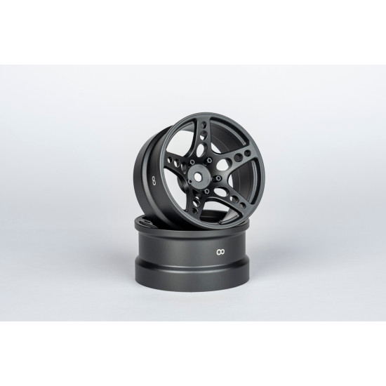 ATRO WORKS R-FIGHTER Offset 8mm Gayeway Grey (2pcs)