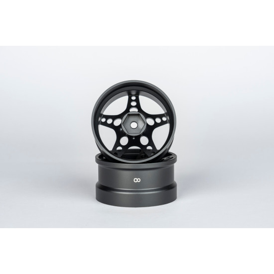 ATRO WORKS R-FIGHTER Offset 8mm Gayeway Grey (2pcs)