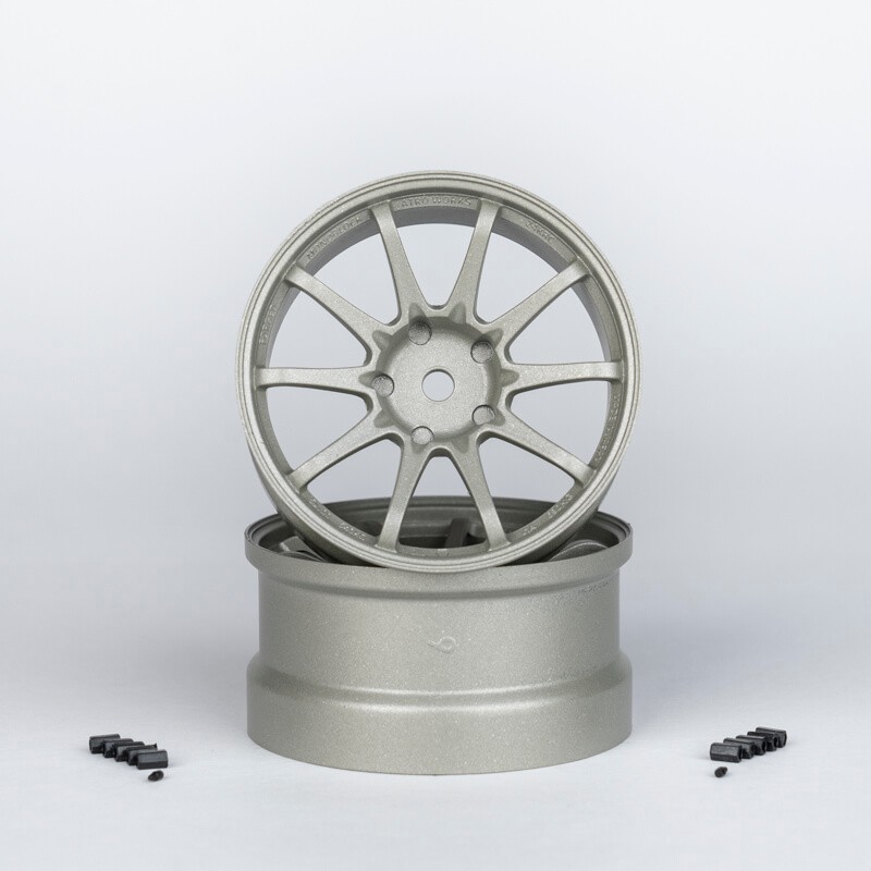 Atro Works CE28 Offset 6mm Silver (2pcs)
