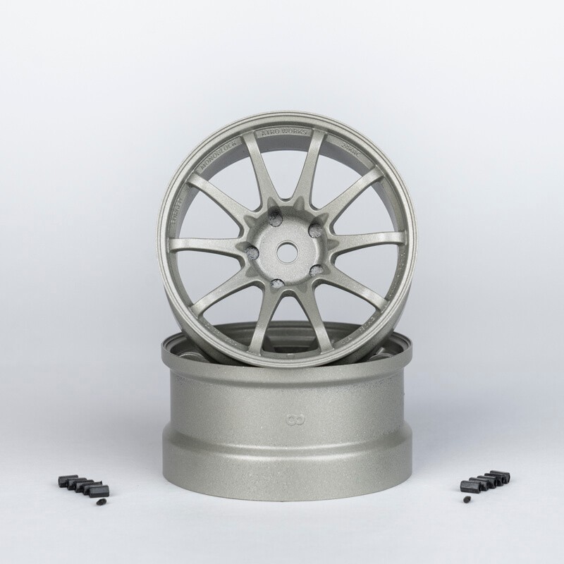 Atro Works CE28 Offset 8mm Silver (2pcs)