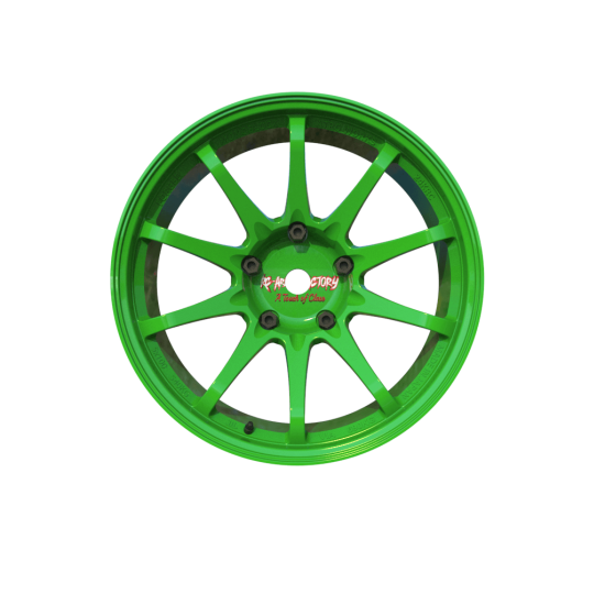 Atro Works Wheels 6mm Green (2pcs)