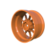 Atro Works Wheels 6mm Orange (2pcs)