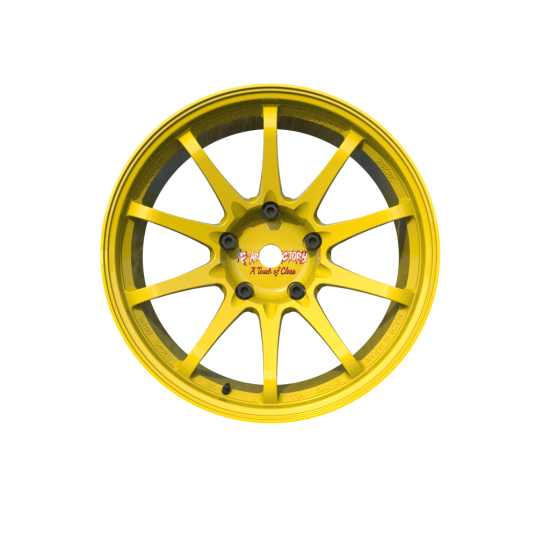 Atro Works Wheels 6mm Yellow (2pcs)