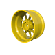 Atro Works Wheels 6mm Yellow (2pcs)