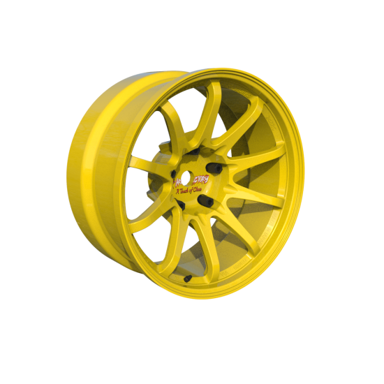 Atro Works Wheels 8mm Yellow (2pcs)