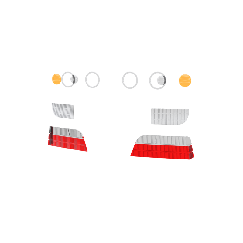 BMW E36 M3 Lights Lenses V1