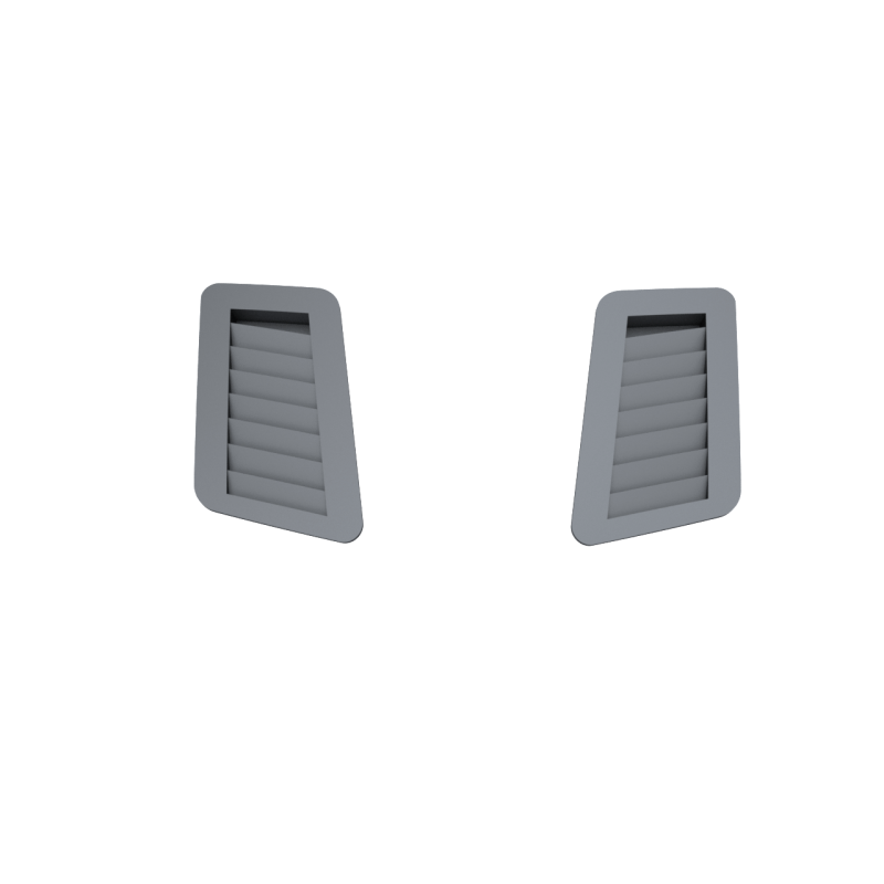 BMW E36 M3 Hood Air Intakes
