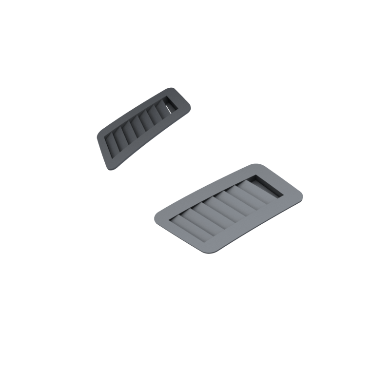 BMW E36 M3 Hood Air Intakes