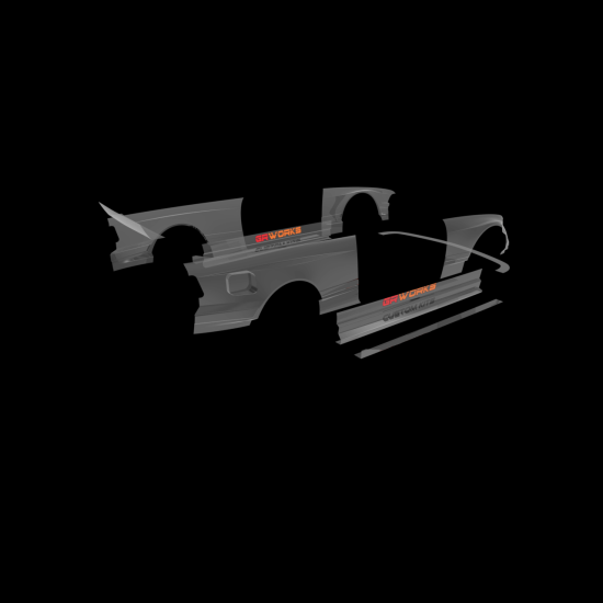 GR WORKS Edition V1  BMW E36 M3 Wide Kit