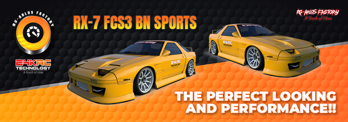 The New Version of RX-7 FCS3 BN Sports