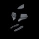 Camaro ZL1 Gen3 Rearview Mirrors, Antenna & Door Handles