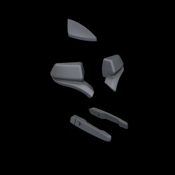 Camaro ZL1 Gen3 Rearview Mirrors, Antenna & Door Handles