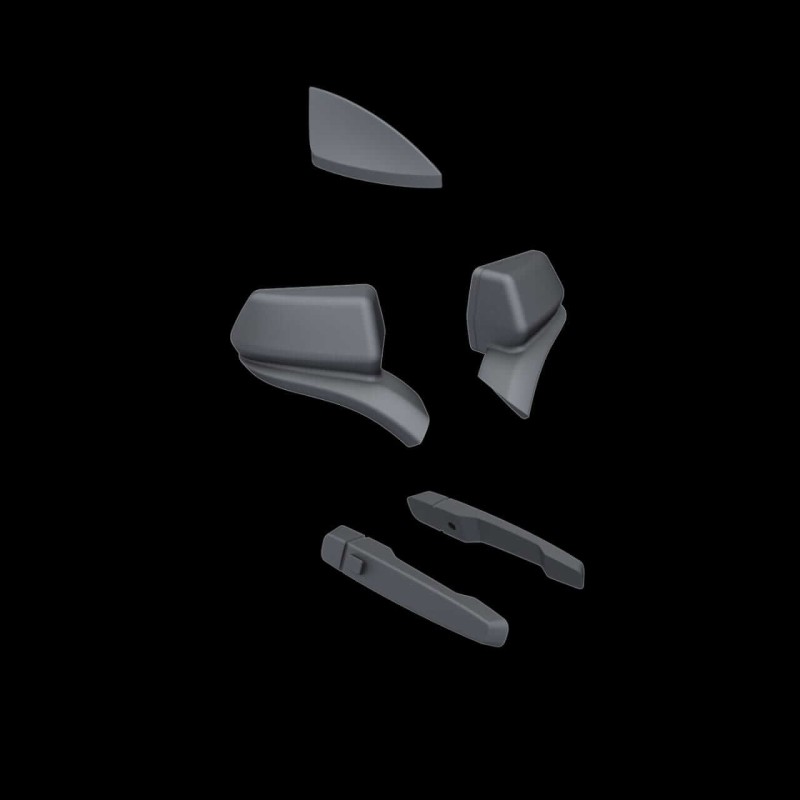 Camaro ZL1 Gen3 Outside Mirrors, Antenna, Door Handles