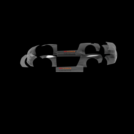 GR WORKS BMW E92 M3 Edition V1 Wide Kit