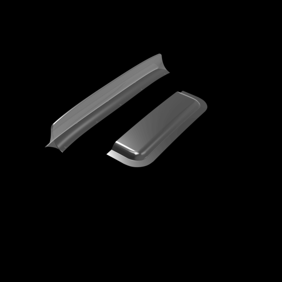 GR WORKS E21 Series Sunroof Cover & Ducktail Spoiler