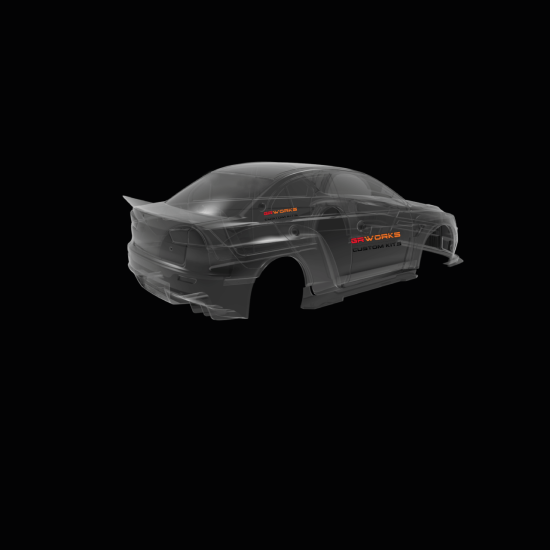 GR WORKS EVO X Edition V1 Wide Kit