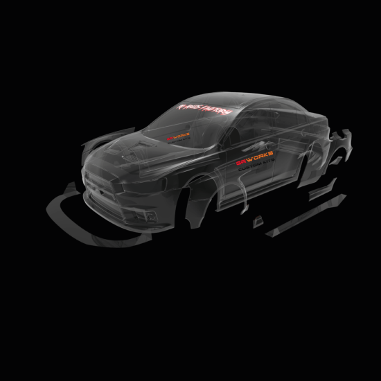 GR WORKS EVO X Edition V2 Wide Kit