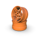 Arlos Competition HGK Wheels 8mm Orange (2pcs)