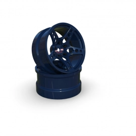 Arlos HGK Wheels Series 8mm Blue (2pcs)