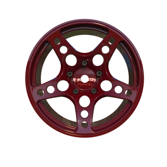 Arlos HGK Wheels Series 8mm Red (2pcs)