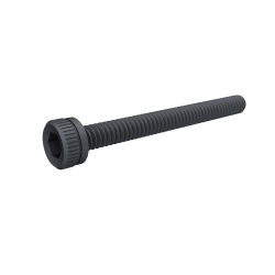 Hex Stocket Head Cap Screw 1.6*16mm Black