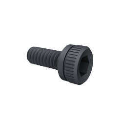 Hex Stocket Head Cap Screw 1.6*4mm Black