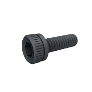 Hex Stocket Head Cap Screw 1.6*5mm Black