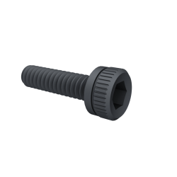 Hex Stocket Head Cap Screw 1.6*6mm Black