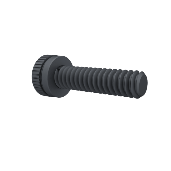 Iron Hex Stocket Head Cap Screw 1.6*6mm Black